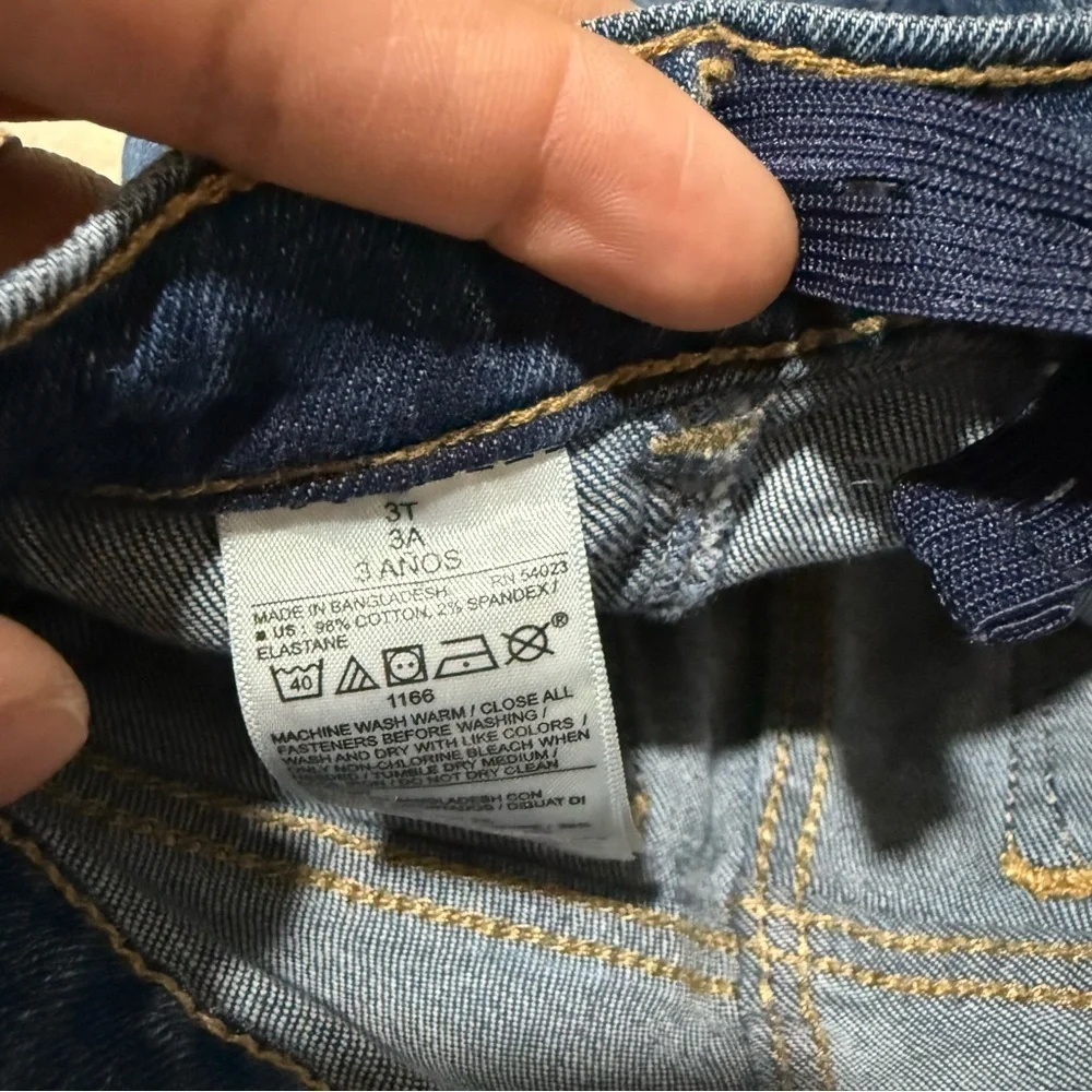 Old navy Blue Denim skinny Jeans size 3T